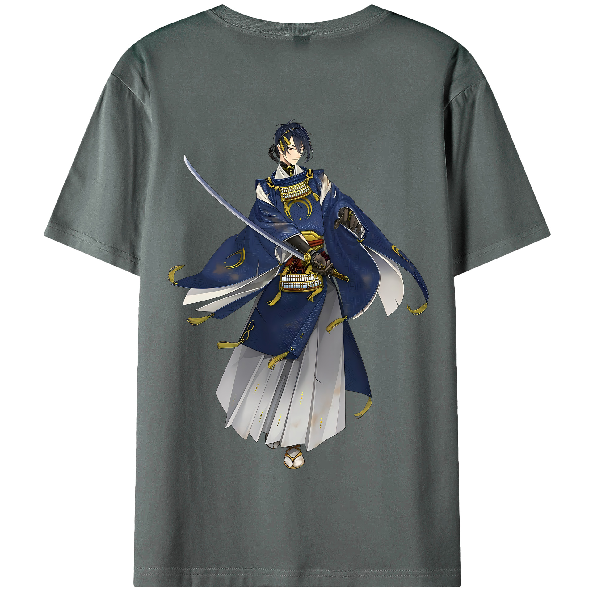 （画像用） 刀剣乱舞 Touken Ranbu 綿100％半袖Tシャツ（背面プリント）